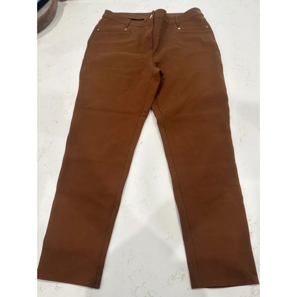 Chico So Slimming brown fall pants size 2 regular